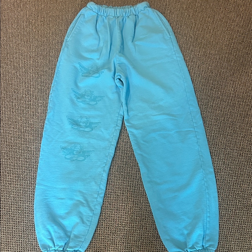 Boys Lie Sky Blue Joggers for Kids
